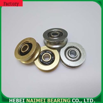 Windows blinds pulley U groove track bearings