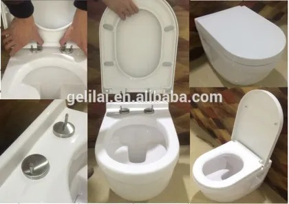 CERAMIC EUROPEAN STANDARD WALL MOUNTED TOILET CLOSET