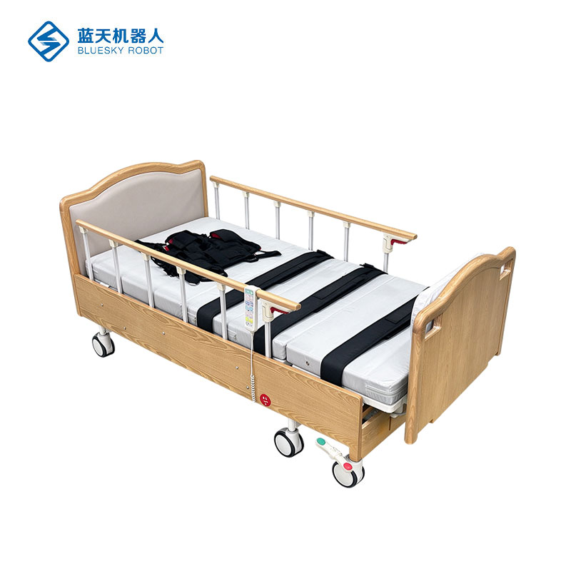 Detalhe de engenharia da cama elétrica BLUESKY