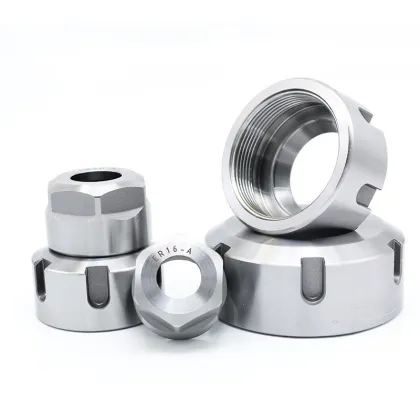 ER Nuts for High-Quality CNC Machine Tool Accessories: Types ER 11, ER 16, and ER 20 - Collet Nuts for Precision Machining