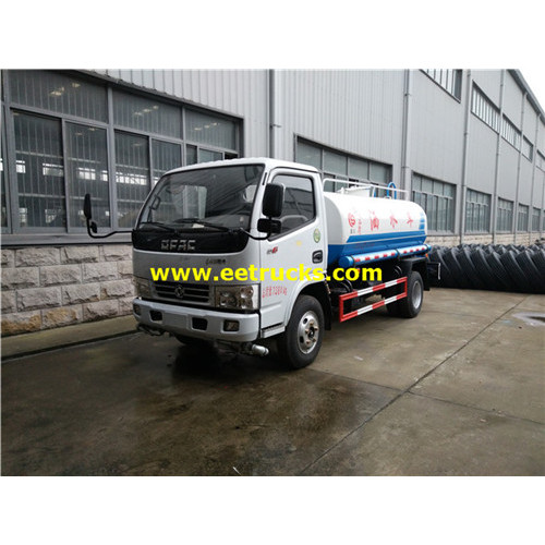 4500L 102hp на DFAC разбрызгивания воды грузовых автомобилей