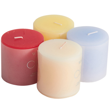 Church Use Paraffin Wax Aroma wedding Pillar Candles