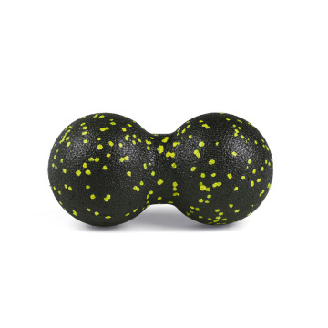 Peanut ball for yoga practice