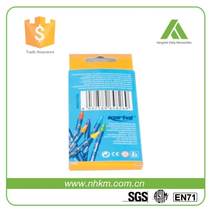 Colored Pencils Crayons Supplier Gel Wax Pencil