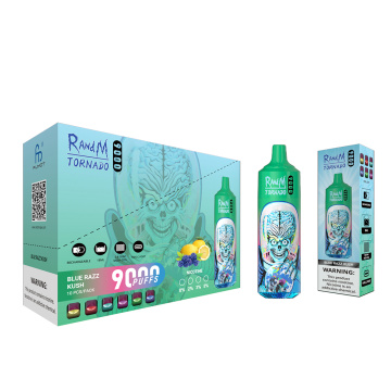9k puffs randm tornado e-rokok