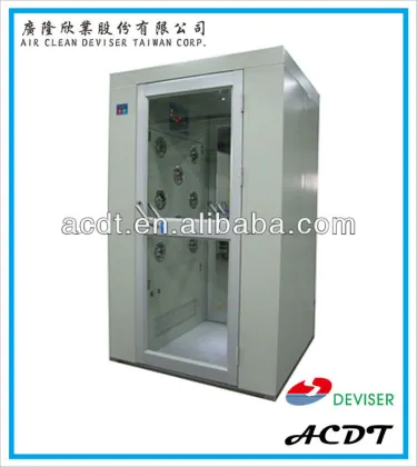 Tunnel type Air Shower Stainless Steel Air Shower with AC blower