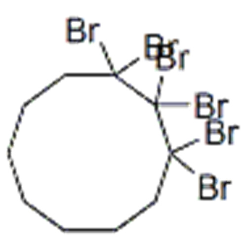 1,1,2,2,3,3-hexabromocyclodecane
 CAS 25495-98-1