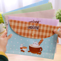 1 Pc Creative Fresh Potatoes Paper Bag PVC Materials File Bag Cute Document Bags Office and School Supplies File Folder