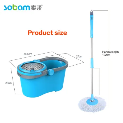 Hands Free Microfiber Twist Floor Mop