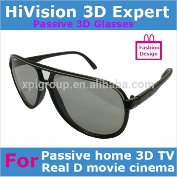 Men Fashion Passive Real D or MasterImage circular polarized 3D glasses