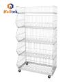 Einzelhandelsgeschäft Mesh Metall Wire Promotion Cage Cage