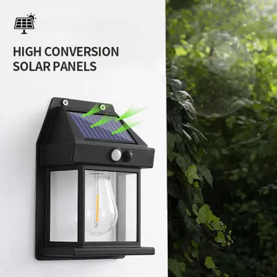 High Quality Factory Waterproof 3 Modes Solar Wall Light