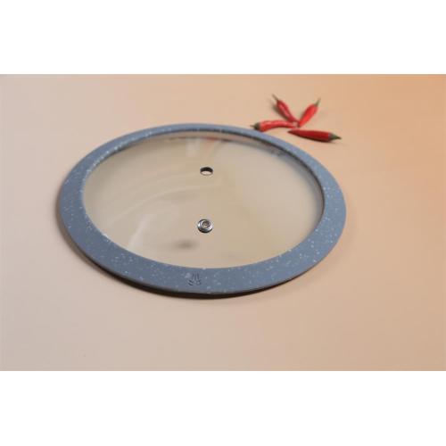 20cm wareega wareega gite-ka madow ee dhalada silicone