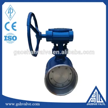 welding two way sealing butterfly valve