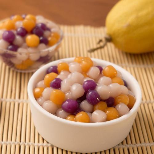 Rich Taste Soft Glutinous Taste Frozen Mixed Taro Balls Drinks Supplier