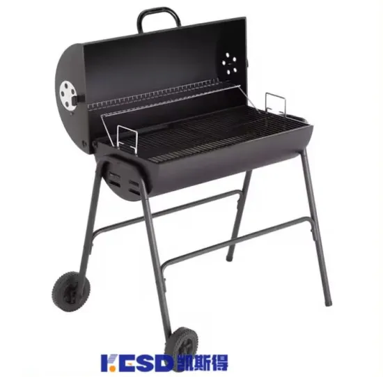 Half Drum BBQ Grill Half Barrel Barbecue Grill Outdoor Charcoal Barbecue Portable Domestic Charcoal Barbecue Grills