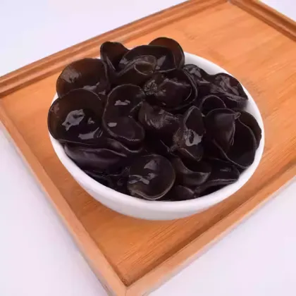 Small bowl of black fungus