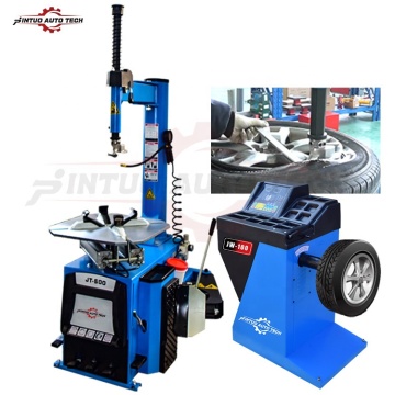 JINTUO Best Price China Manufacturer Tire Changer and Wheel Balancing Machine Combo