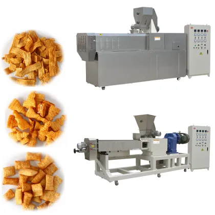 Automatic Discharge Frying Machine for Twist Fried Puffed Snacks and Corn
