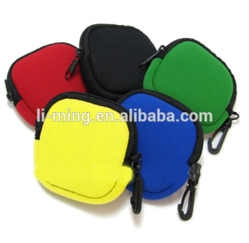 fashion cheap new design hot selling neoprene mini cheap cute coin bag