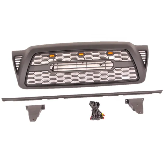 ABS Plastic GRILL and Front Bumper Kit TRD for Toyota Tacoma 2005-2011