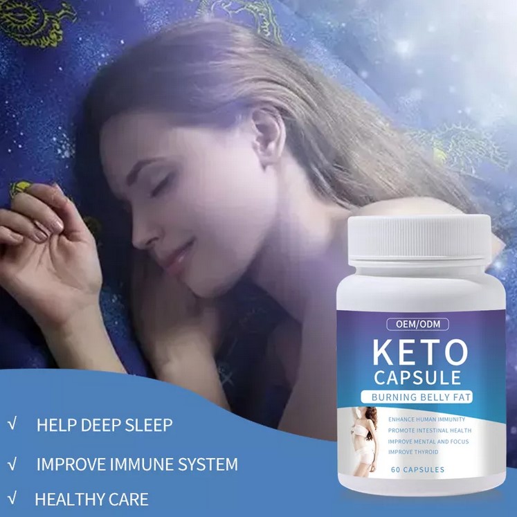 OEM/ODM Keto Weight Loss Capsules Fat Burning slimming capsules Keto enzyme Detox Cleanse Slimming Capsules