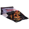 tas makanan anjing peliharaan zip top food grade biodegradable dicetak khusus dengan ritsleting yang dapat ditutup kembali