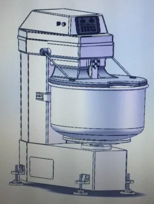 25kg Commercial Dough Cooking Mixer Knead Dough Machine