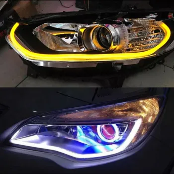 Soft Flex Dual Color LED Strip for Turn Signal/DRL (30/45/60CM)