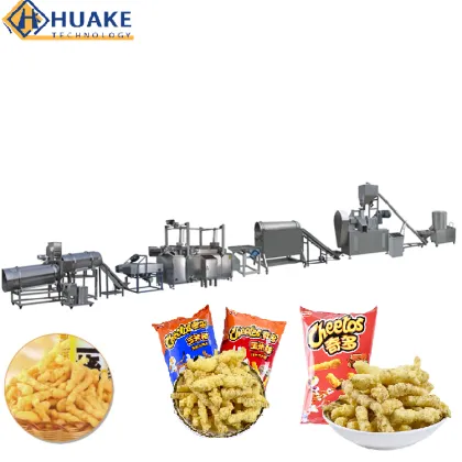 Small Cheetos Chips Machine: ExtruDED Corn Snacks Equipment