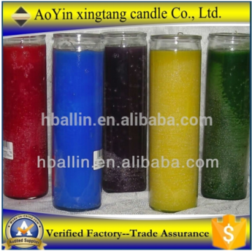 15 day candles glass jar religious candle