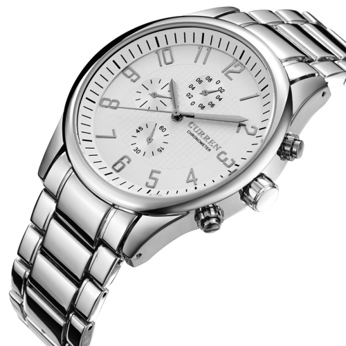 custom your logo quartz business watch waterproof watch