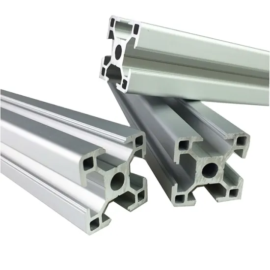 Custom Industrial Aluminum Profiles: 3030 4040 4080 Black Anodized 6063 T-Slot Extrusions 2020