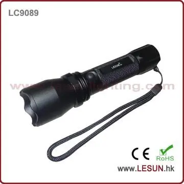 High bright max 350m led cree flashlight CE ROHS LC9089