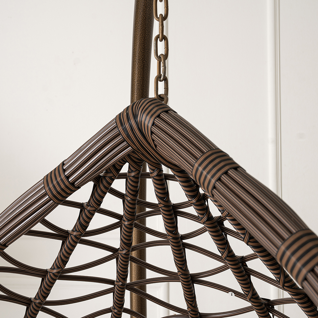 Outdoor hanging basket swing 3