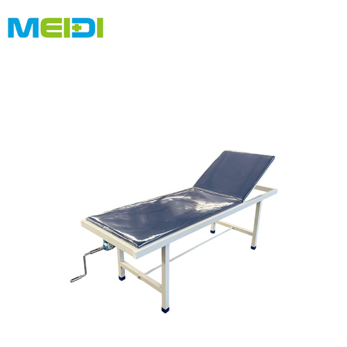 Good Features and Safety Comfortable Metal Blue Medical Examination Beds and Checking Bed for Hospital,Clinic,Patients