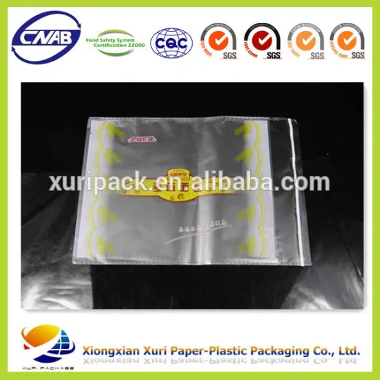 baoding high barrier inflatable and keeping fresh plastic material bag