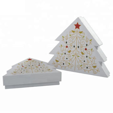 Merry Christmas Tree Paper Gift Box Packaging