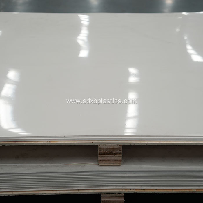 white hdpe plastic sheet