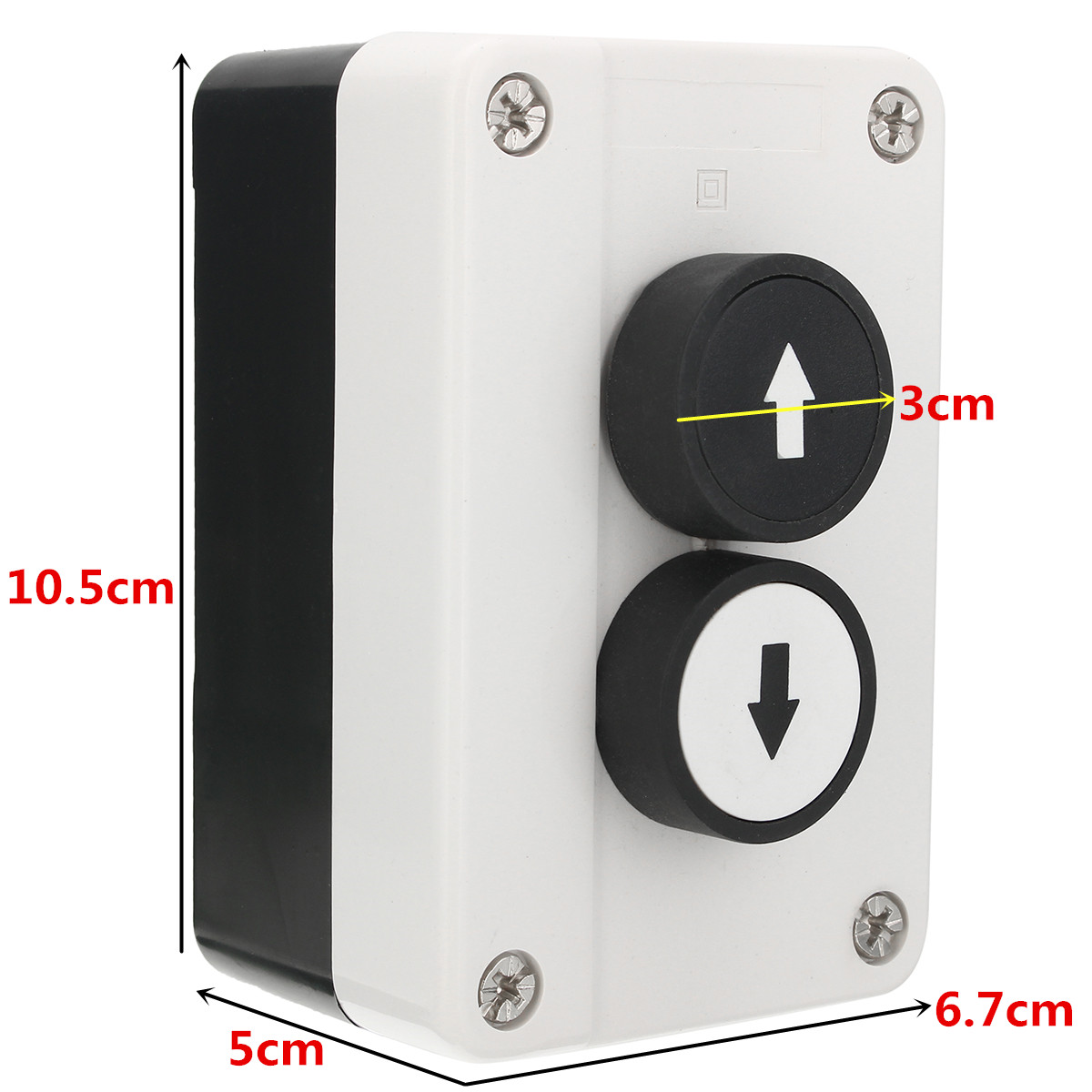 Push Button Switch Station Up/Down Arrows Hoist Roller Door Lorry Tail Lift