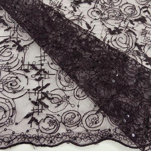 Vogue Multiple Ring Geometry Embroidery Fabrics