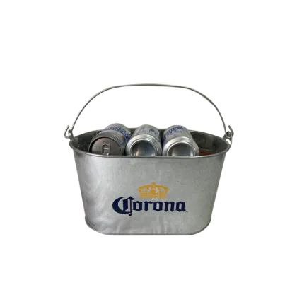 iron bucket wholesale beer bucket with bottle opener