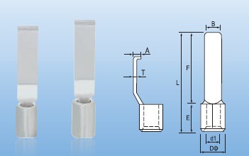 Non-Insulated Lipped Blade Terminal