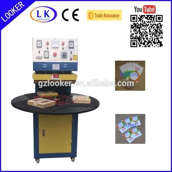 Hot sell small christmas gift blister packaging machine