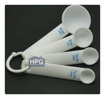 4pcs plastic measuring spoon set of 4 kitchen measuring spoon