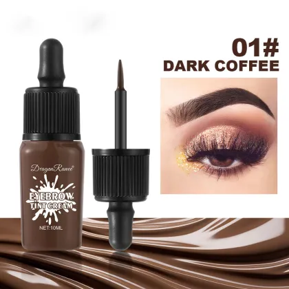 Vegan Women's Matte Finish Peel Off Eyebrow Gel Cream