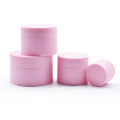 Heet verkopen blauw roze plastic PP -materiaal cosmetische groothandels brede mondverpakking crème pot 2 oz 1 oz