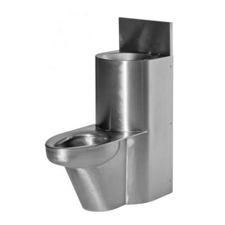 stainless steel prison toilet with sink