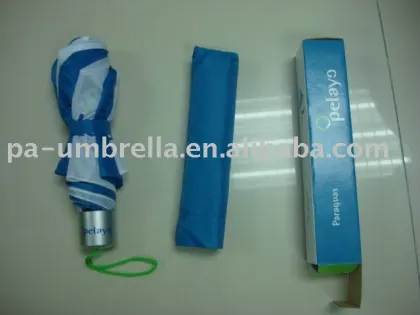 21" 3 folding super mini umbrella
