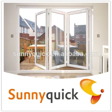 hot sale in 2014 aluminum bifold door with thermal break profile